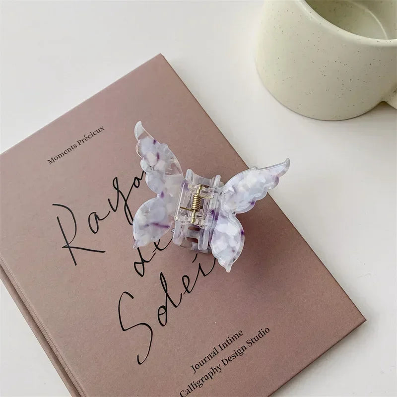 Butterfly Hair Clip Accessories Claw Clip for Women Acetic Hair Bows French Accessories Butterfly Hairbows for Girls — view 11 of product