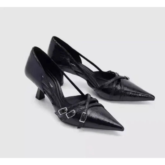 Heels & Pumps — Classic Ladies Pointed-Toe Pumps for Wedding & Banquet, Designer Party Stilettos — view 1 of heels & pumps