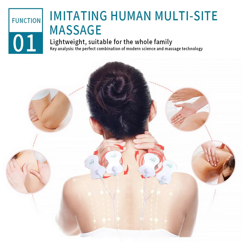 TENS Machine Physiotherapy Pulse Muscle Stimulator — Pain Relief Electrotherapy — view 3 of recovery & massage