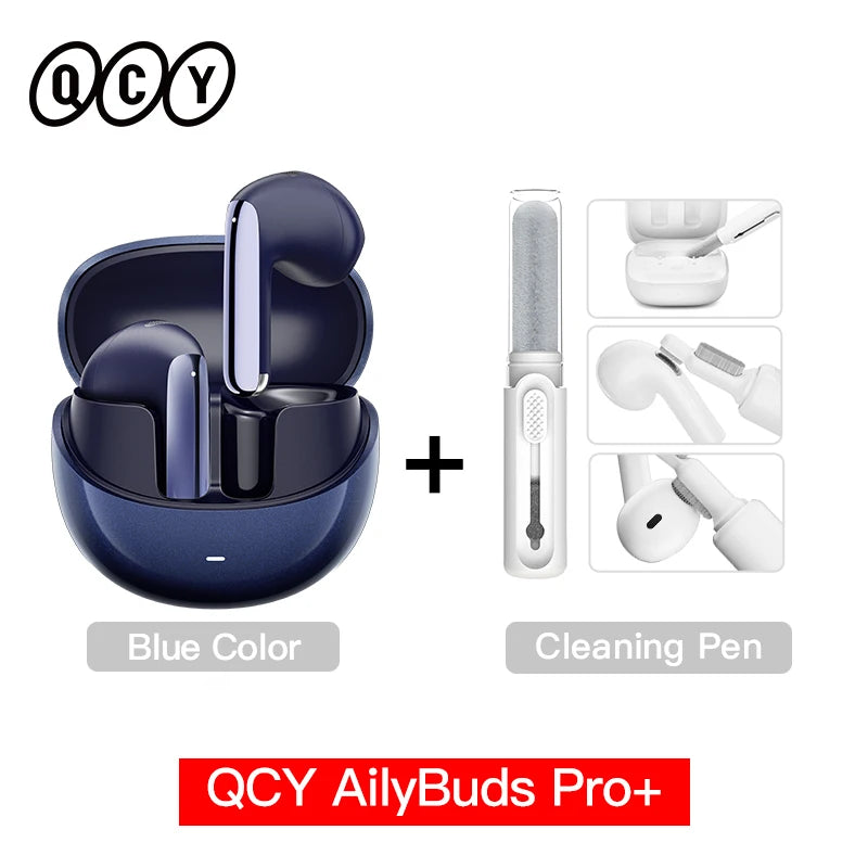 QCY HT10 AilyBuds Pro+ ANC Wireless Earphone Hi-Res Audio with LDAC Bluetooth 5.3 Earbuds 6 Mic AI HD Call Multipoint Connection — view 13 of product