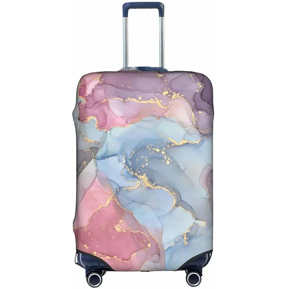 Luggage Cover Stretch Fabric Suitcase Protector Baggage Dust Case Cover Suitable for18-32 Inch Suitcase Case Travel \[p';[[l — view 10 of product