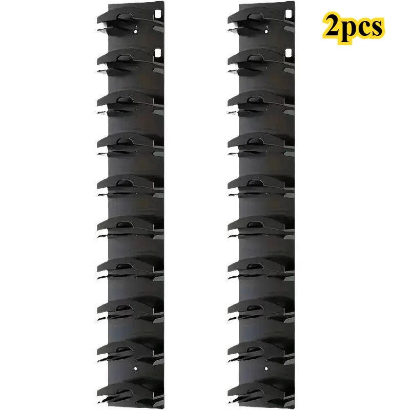 Storage Organizer 10-Grid Cap Rack — Wall-Mount Hat Holder Closet Hanger Space Saver — view 8 of storage & organisation