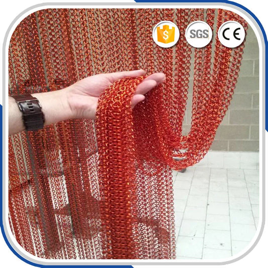 High Quality Colorful Non-Fading Aluminum Chains Curtain