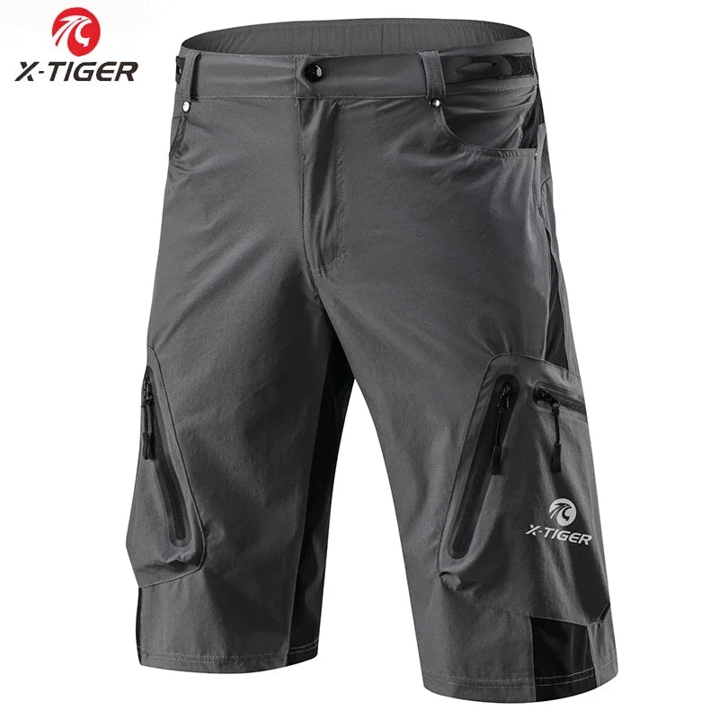 X-Tiger Men&rsquo;s Cycling Shorts &mdash; 5D Gel Pad MTB Downhill Loose Outdoor Bike Shorts — view 16 of shorts