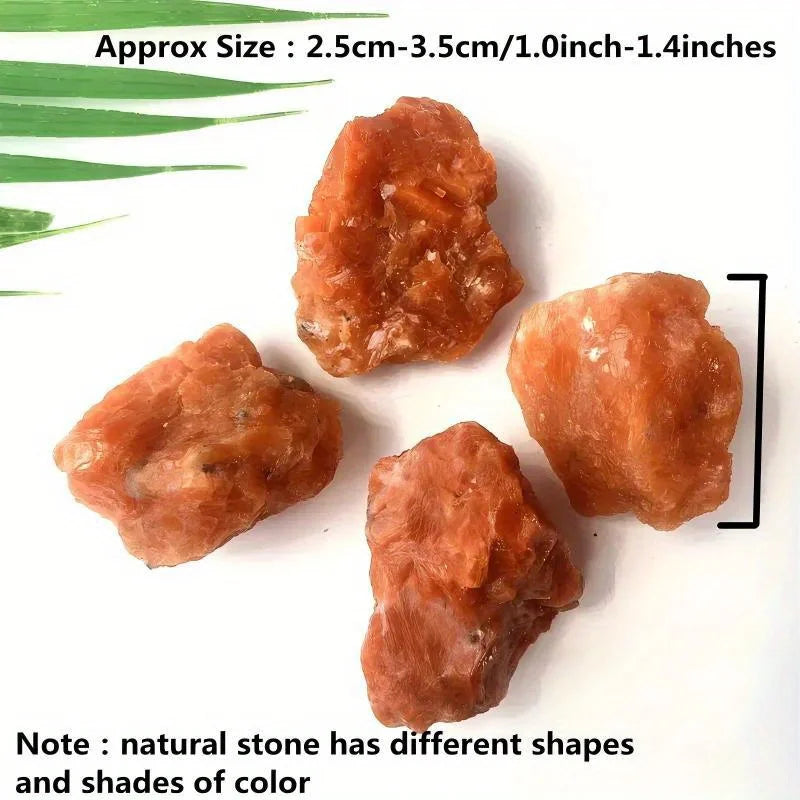 Crystal & Gemstone Sunstone Raw Crystal — Natural Decor Stone for Living Room & Bedroom — view 3 of crystal & gemstone