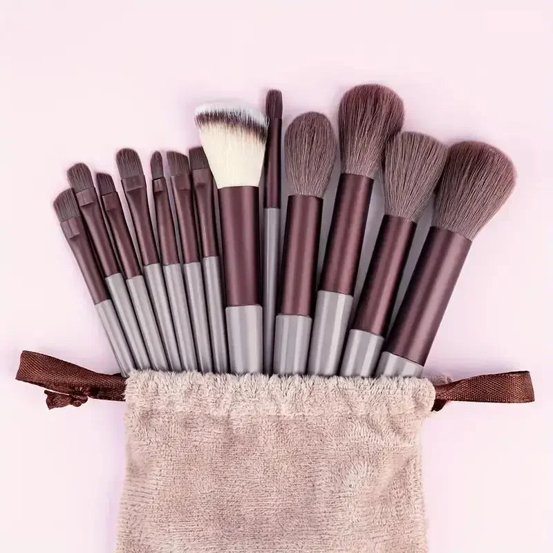 Professional Makeup Brush Set — Soft Fluffy Cosmetic Brushes for Foundation, Powder &amp; Blush — view 19 of makeup