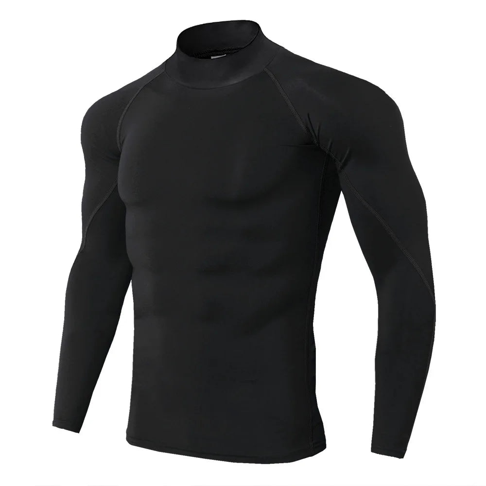Men&rsquo;s Compression Long-Sleeve Top &mdash; Quick-Dry Bodybuilding Running &amp; Gym Shirt — view 11 of sports & fitness
