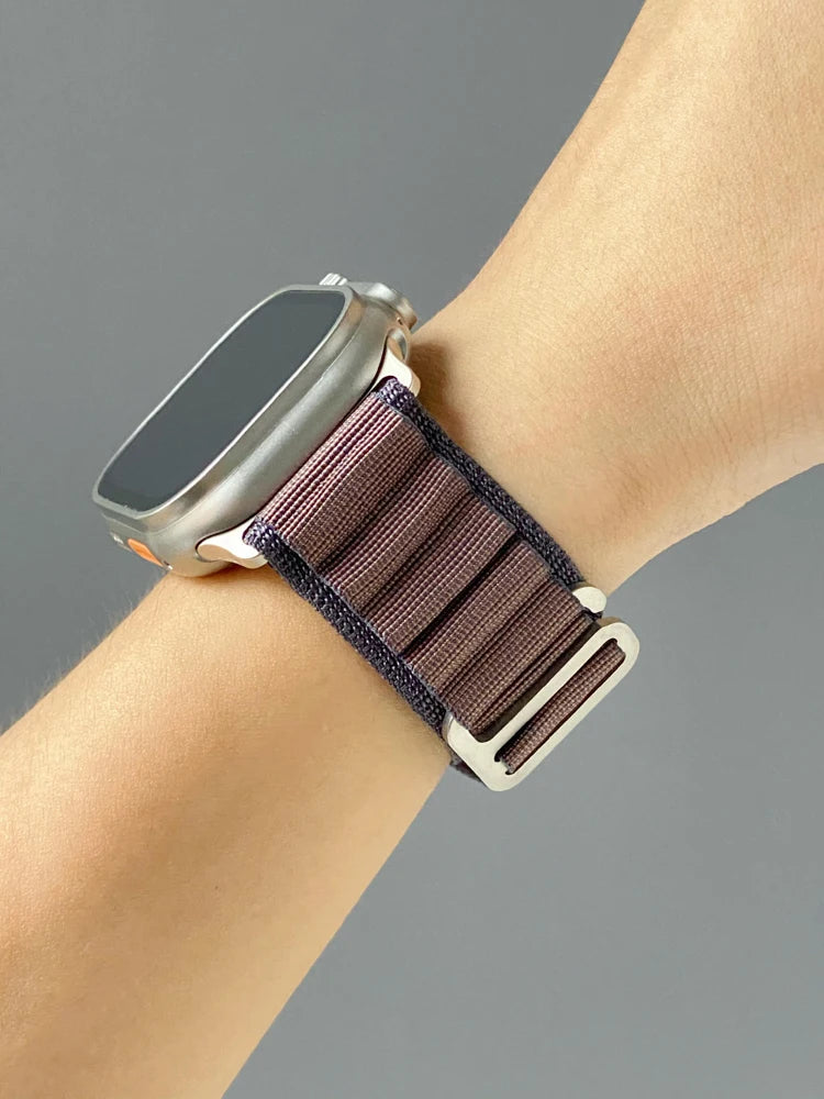 Alpine Loop Strap for Apple Watch Ultra — Nylon Hook Band 42/45/46/49mm — view 5 of watch straps