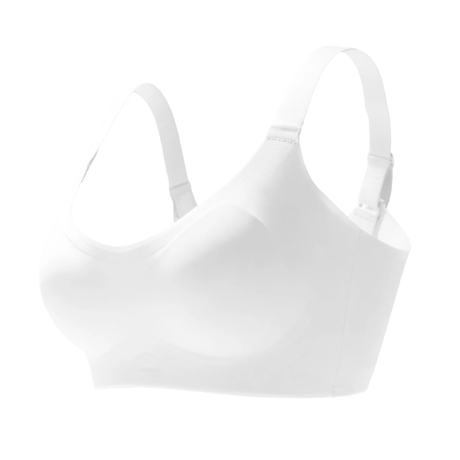 Seamless Wireless Push-Up Sports Bra &mdash; Soft Stretchy Everyday Bralette with Removable Padding — view 11 of sports bras