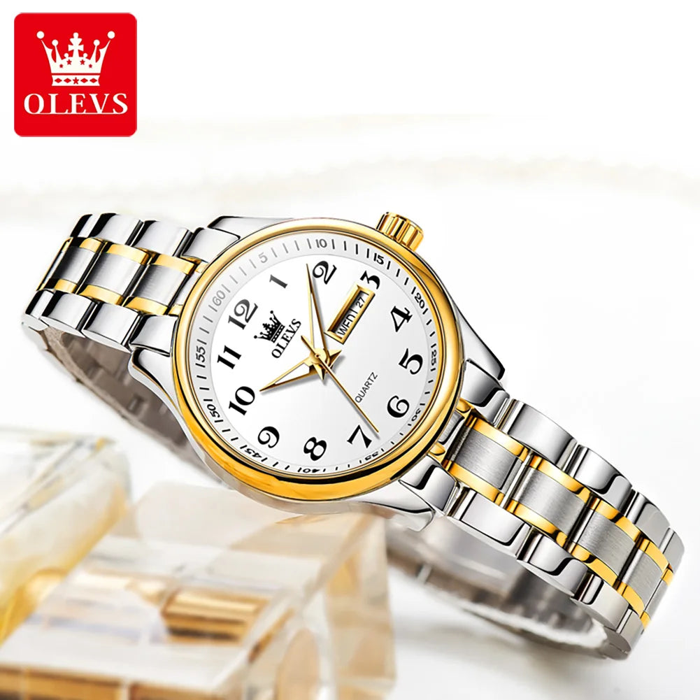 OLEVS Women's Quartz Watch — Fashion Ladies Luxury Wristwatch — view 2 of watches