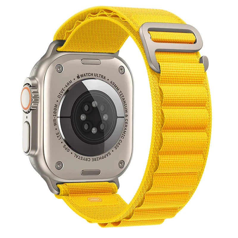 Alpine Loop Strap for Apple Watch Ultra — Nylon Hook Band 42/45/46/49mm