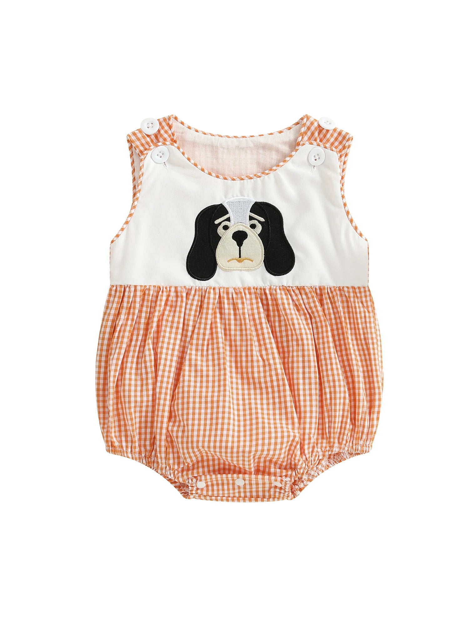 Toddler Boy Dinosaur Print Romper Overalls - Sleeveless Jumpsuit — view 5 of toddler rompers