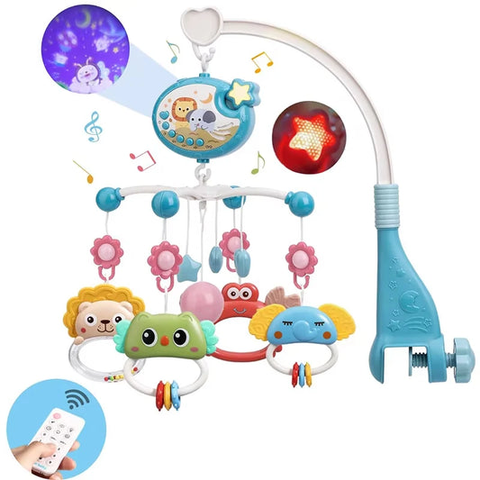 Musical Baby Crib Mobile with Light Projector - Lullaby Nursery Soother — view 1 of baby mobiles