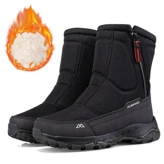 Men's Insulated Snow Boots — Waterproof Outdoor Shell Boots for Sub-Zero Winter — view 1 of boots