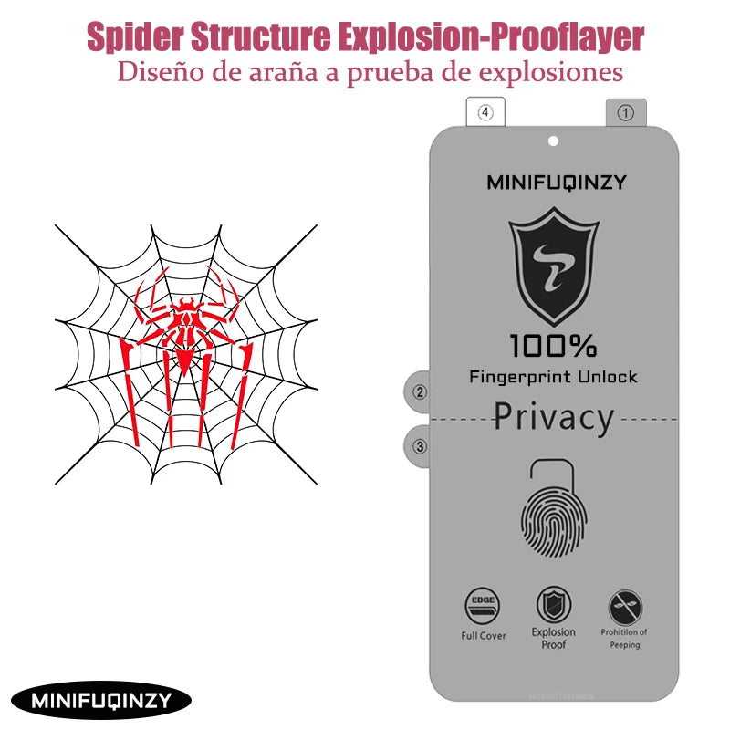 Self-Repair Privacy Hydrogel Film — Samsung S26/S25/S24 Ultra Anti-Spy — view 2 of screen protectors