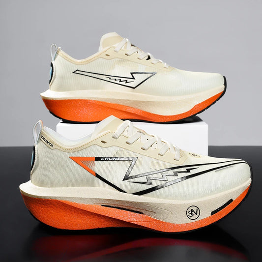 Men's Carbon Board Running Sneakers — Marathon Speciality Athletic Trainers — view 1 of sneakers