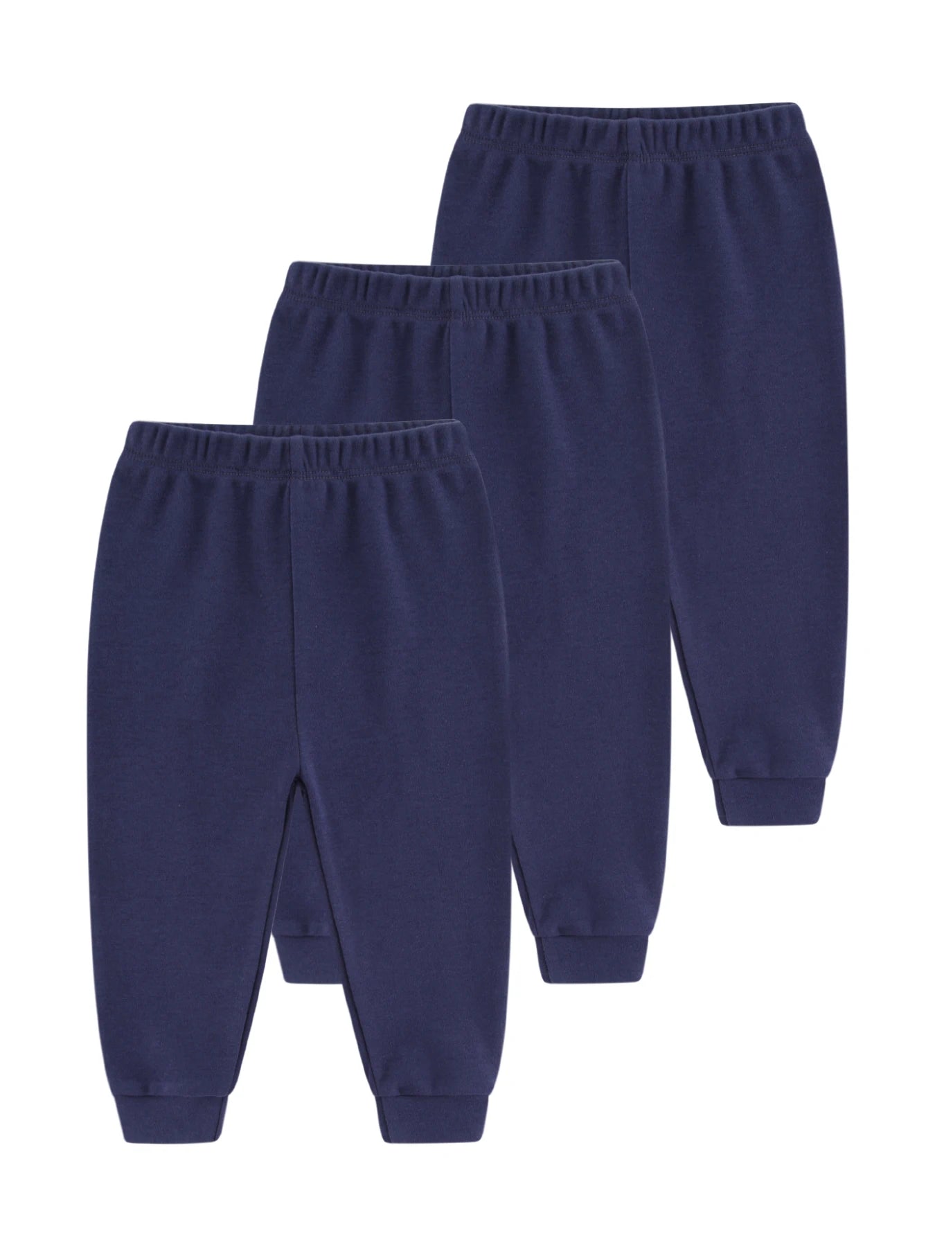 Baby Boys & Girls 100% Cotton Pants - Four-Seasons Soft Solid Pants (1/3 Pack) — view 6 of baby bottoms
