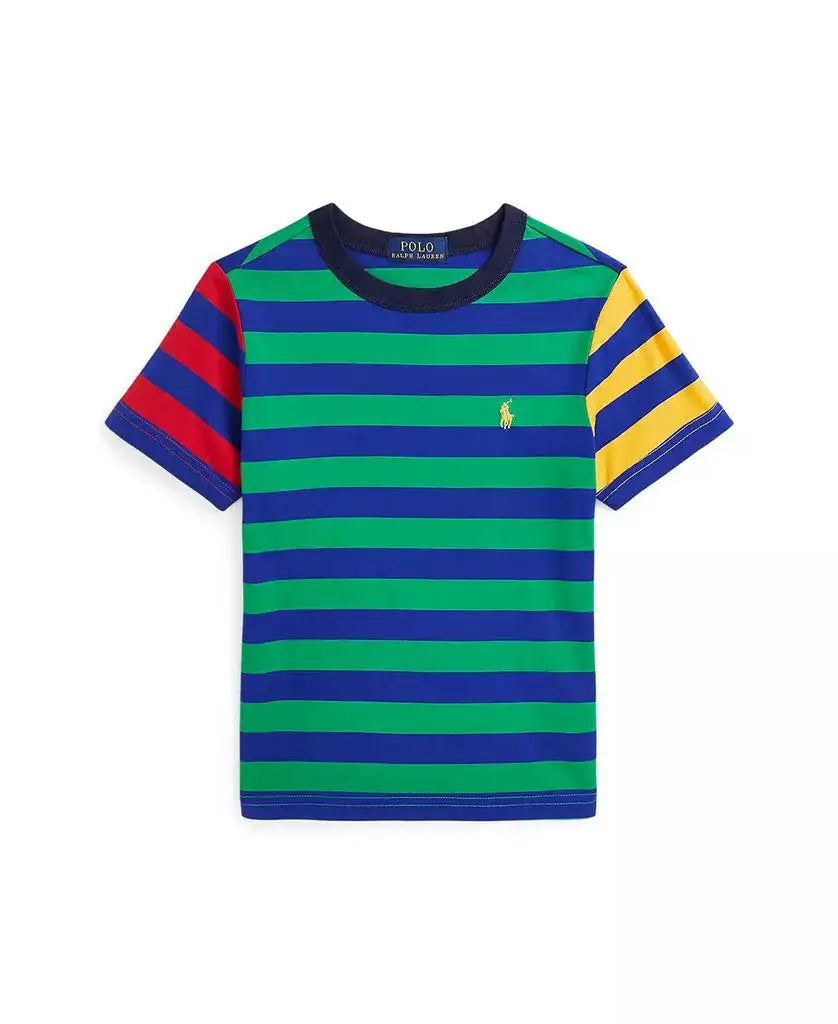 Ralph Lauren|Toddler and Little Boys Striped Cotton Jersey Tee