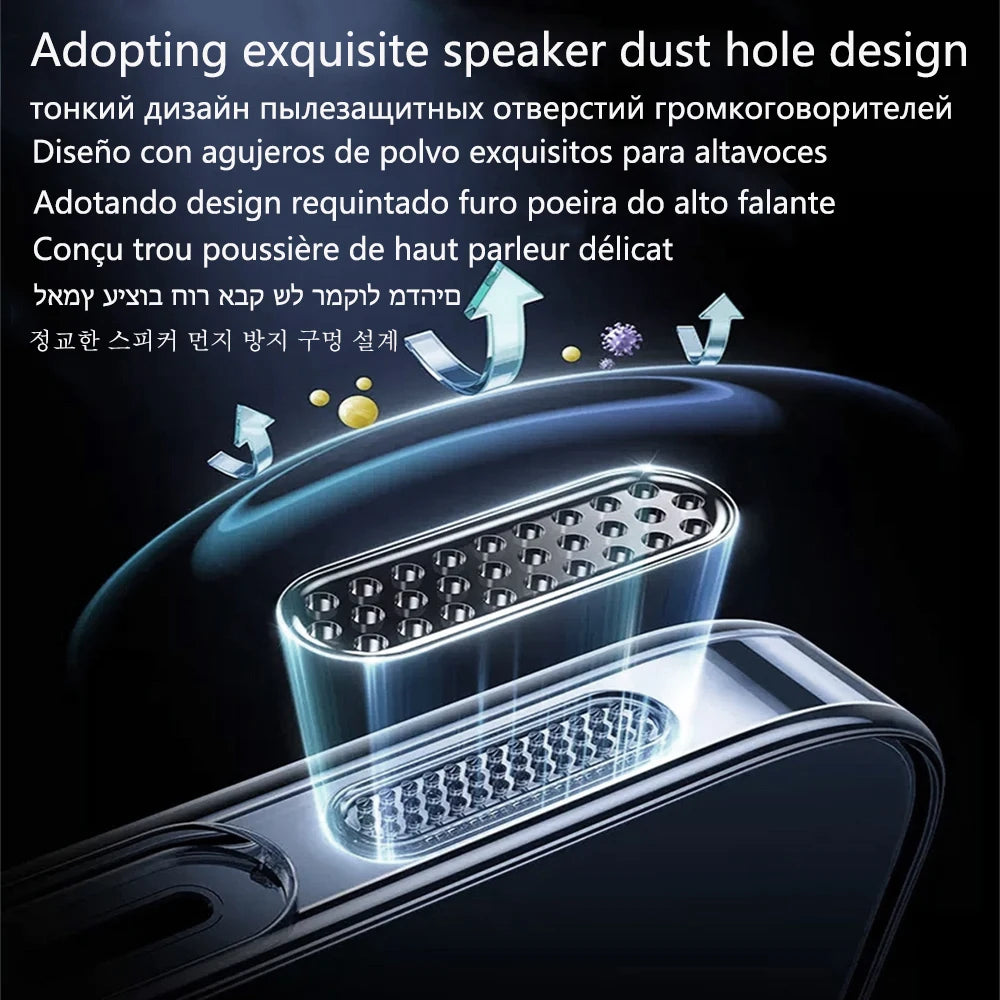 MagSafe Magnet Fullback Clear Protection Case for iPhone 17 Pro / Air — view 5 of phone cases