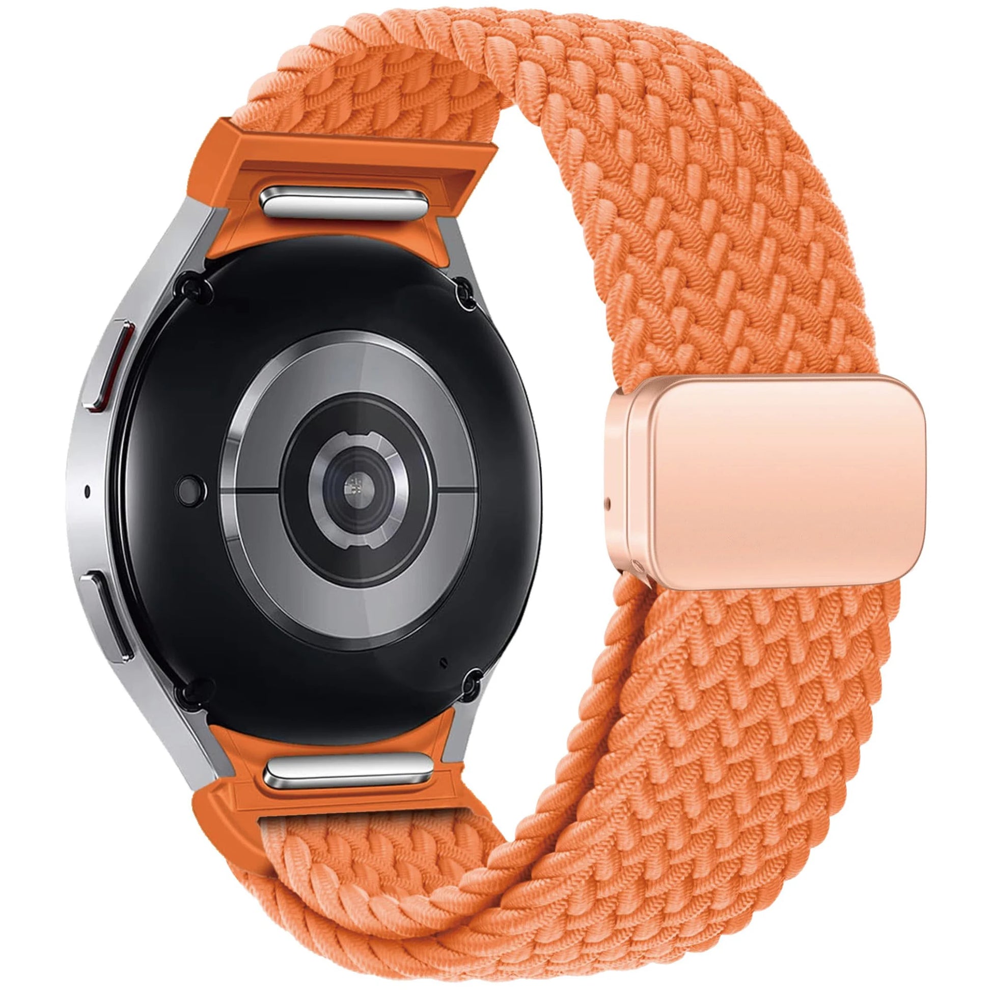 No-Gaps Braided Band for Samsung Galaxy Watch — 40/44/45/46/47mm Nylon Strap — view 7 of watch straps