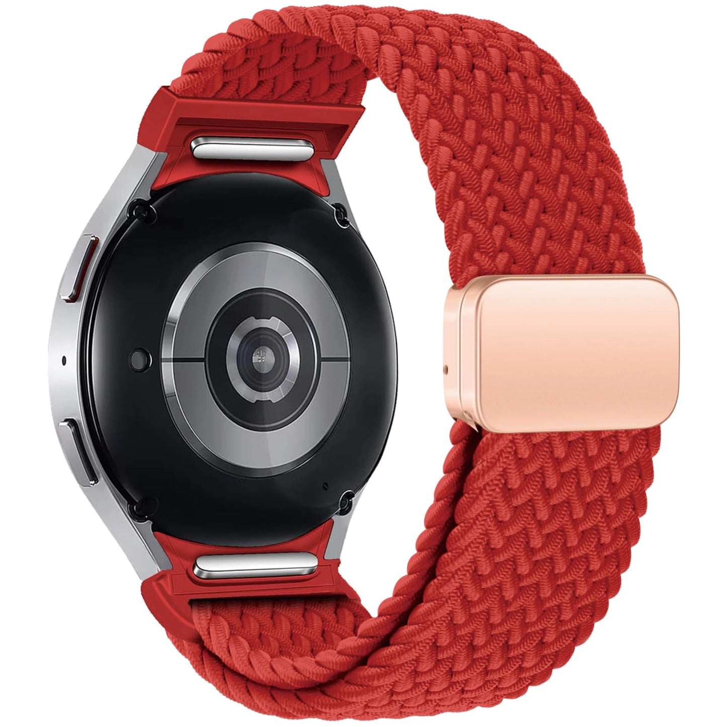 No-Gaps Braided Band for Samsung Galaxy Watch — 40/44/45/46/47mm Nylon Strap — view 11 of watch straps