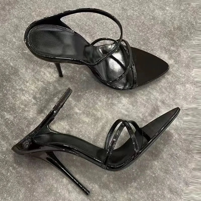 Heels & Pumps — All-Day Comfort Stiletto Sandals, Pointed Open-Toe Non-Tiring High Heels — view 6 of heels & pumps