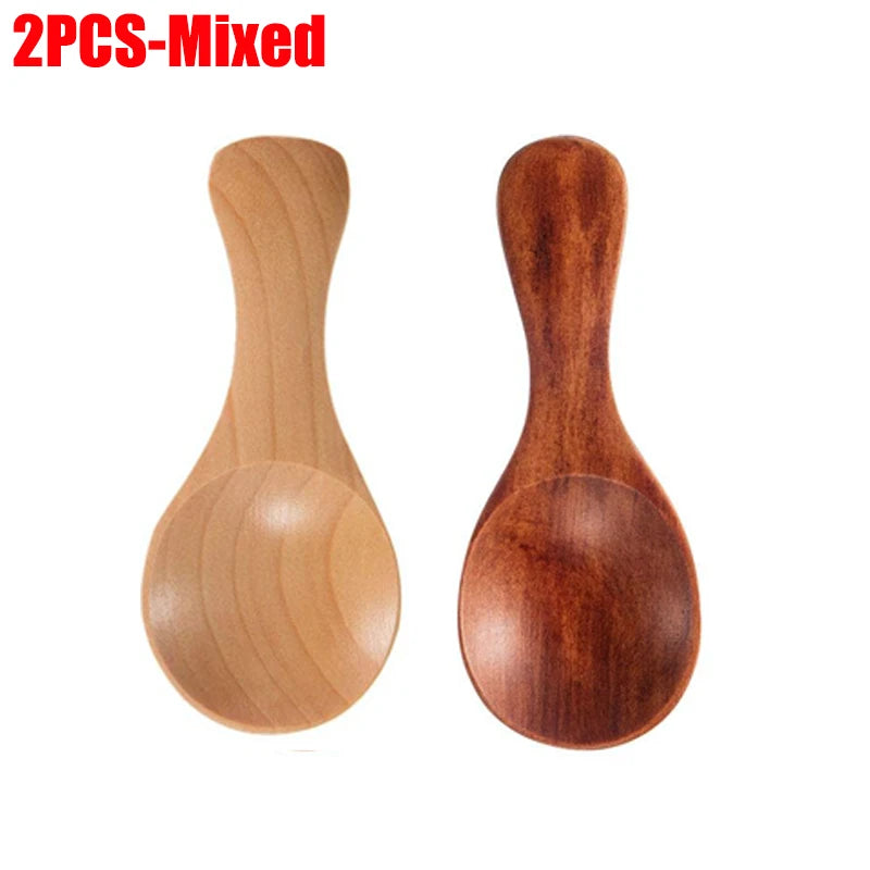 Mini Natural Wooden Spoons — Tea, Honey, Coffee & Spice Tasting Set (1-10 Pcs) — view 16 of dining & tableware