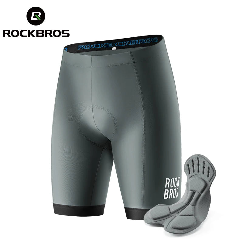 ROCKBROS Men’s Cycling Shorts — 3D Gel Pad Anti-Slip Breathable Bike Liner — view 9 of shorts