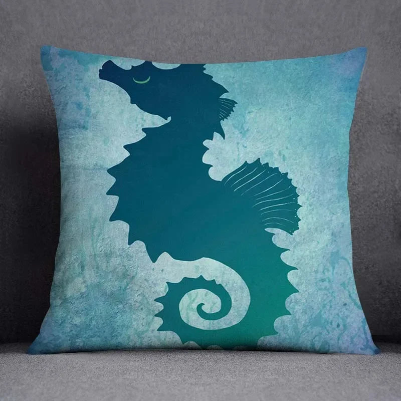 Dark Green Floral Cushion Cover &mdash; Modern Square Animal Print Pillow Case for Sofa &amp; Office — view 13 of cushion covers & pillow cases