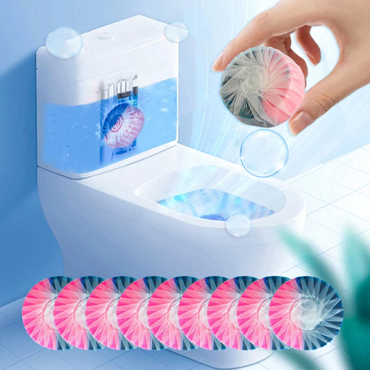 Automatic Toilet Bowl Cleaner Tablets - Continuous Release Technology, Long-Lasting Freshness — view 1 of home & kitchen