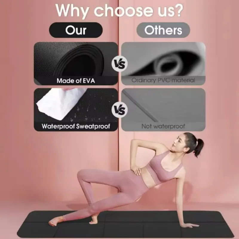 Yoga Mat — Anti-Skid 4mm EVA Yoga & Pilates Mat, Everyday Workout Surface — view 6 of sports & fitness