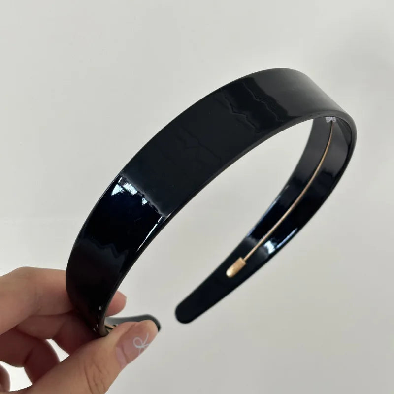Fashion Acetate Headband  BLOND HAVANA Color Matching Hair Band Wide Headband Women Girls Hair Accessories — view 16 of product