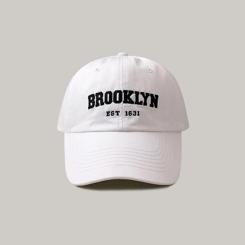 JK Korean Letters Embroidered Baseball Cap — K-Fashion Streetwear Hip-Hop Dad Trucker Hat — view 8 of hats & caps