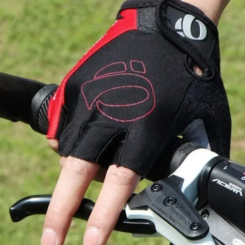 Half-Finger Cycling Gloves Gel Padded — Anti-Slip Anti-Sweat Road Bike & MTB Cycling Gloves — view 4 of gloves