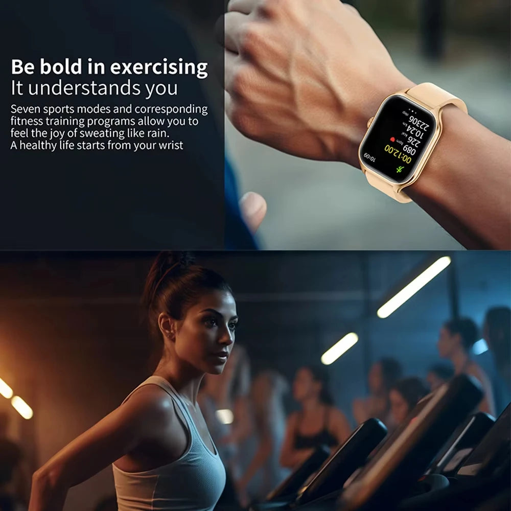 KESHUYOU H9 Pro Max Smart Watch — 2.01in HD Bluetooth Call Sports Modes Smartwatch — view 3 of smart watches