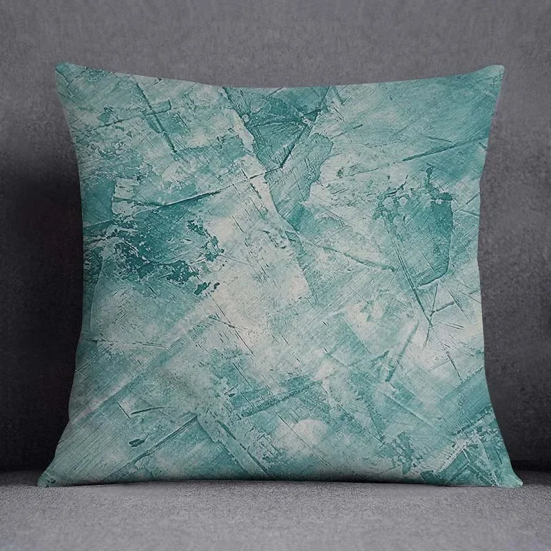 Dark Green Floral Cushion Cover &mdash; Modern Square Animal Print Pillow Case for Sofa &amp; Office — view 12 of cushion covers & pillow cases