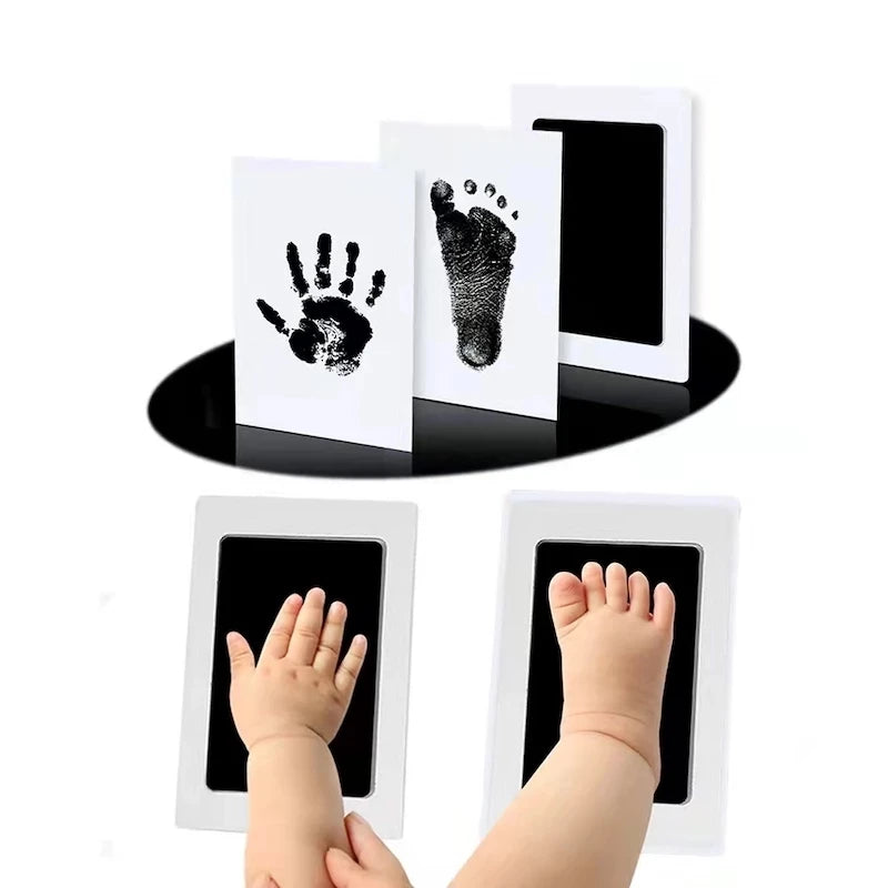 Newborn Hand &amp; Footprint Keepsake Kit - DIY Ink Photo Frame — view 1 of baby keepsakes