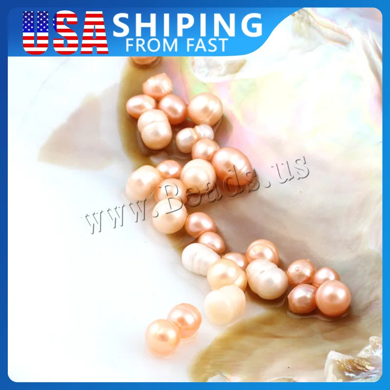 Pearl Oyster Freshwater 5-7mm — Love Wish Cultivated 20-25 Pearls DIY Gift — view 3 of pearl sets