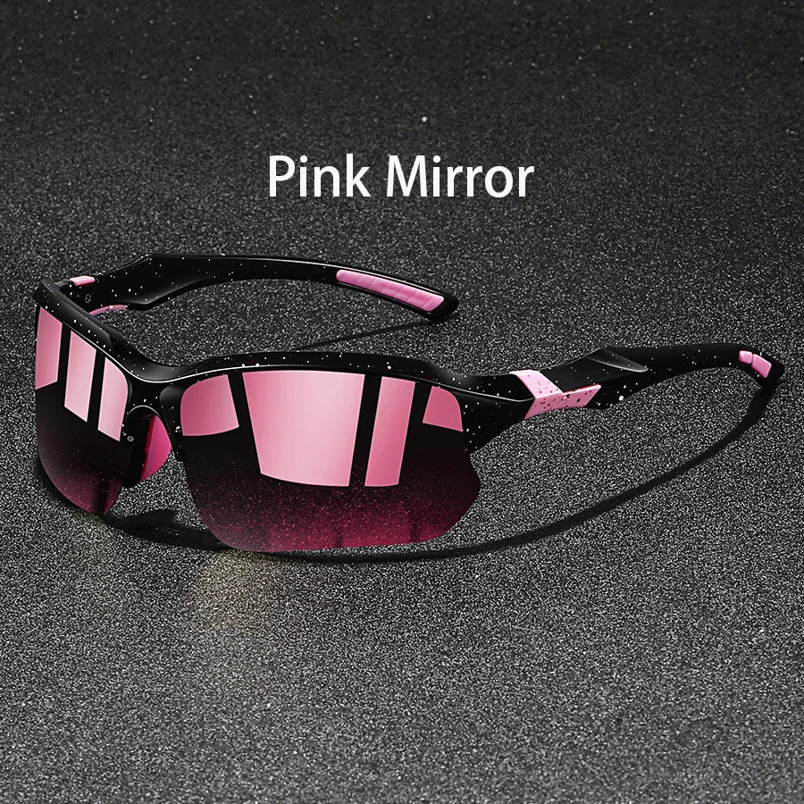 UV400 Sport Sunglasses — Unisex Wraparound Running & Hiking Eyewear — view 7 of sunglasses