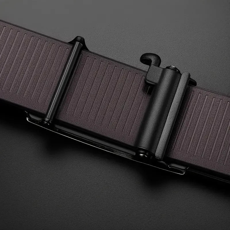 Belts Famous-Luxury-style Men's Genuine Luxury Leather Belt — Office Staple — view 3 of belts