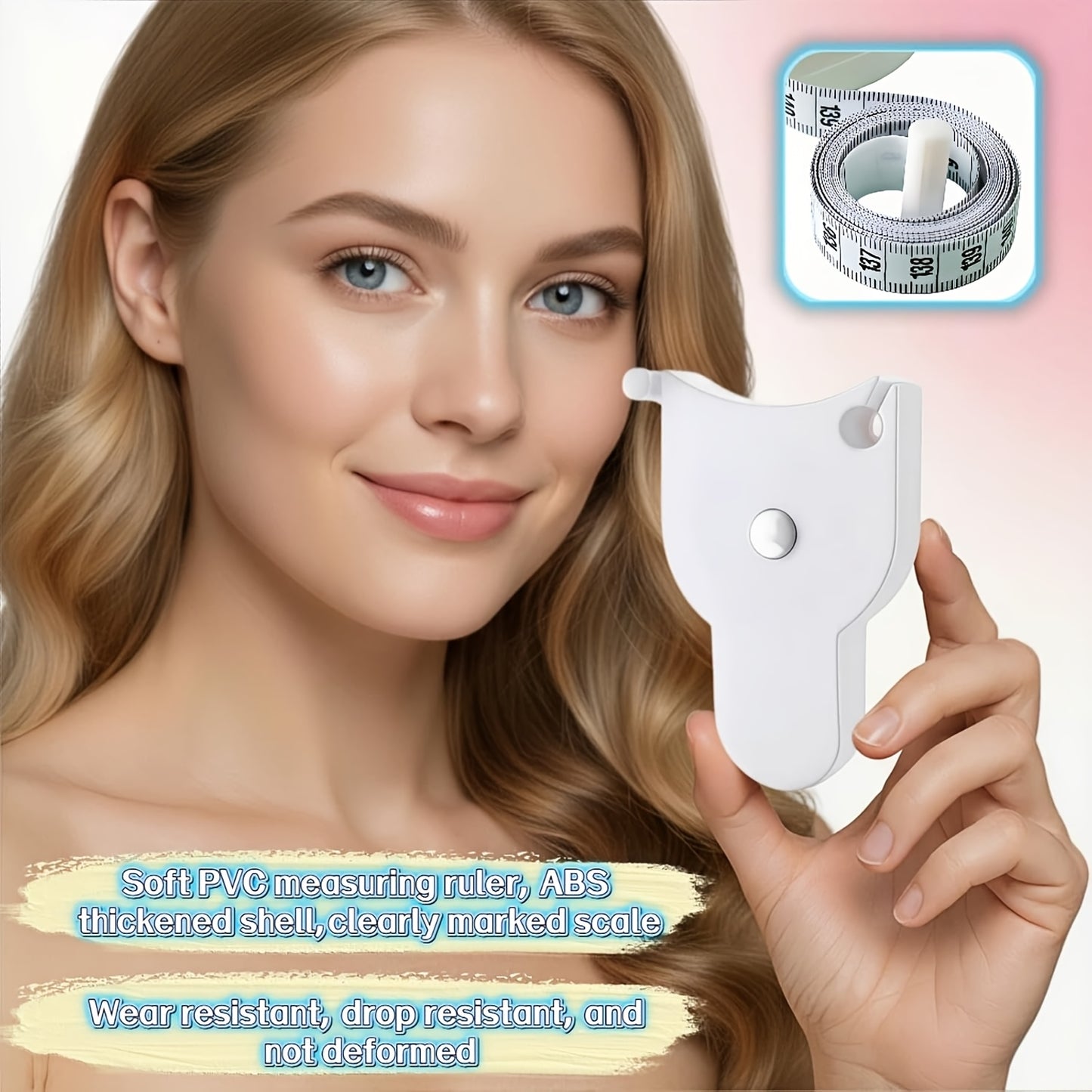 3/6pcs Portable Fixed Tape Measure - Fitness Tape Measure for Measuring Body, Waist, Chest And Thigh, Sewing Measurement Tool, 60-inch Sewing Tape Measure, Ideal Extendable Tape Measure for Tailors And Fitness Enthusiasts