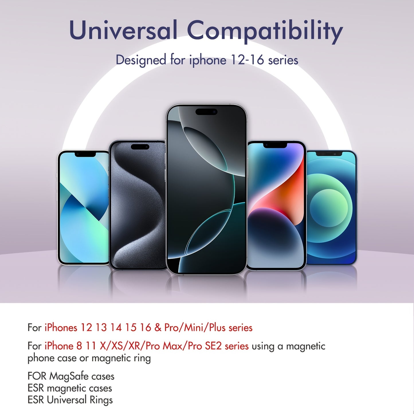 Sunthon Magnetic Wireless Charging Power Bank, 10000/5000mAh Portable Wireless Charger, 22.5W/PD20W Fast Charging Battery Pack, with LED Power Display, 2 Outputs And Dual Input External Battery Pack for iPhone 17/16/15/14/13/