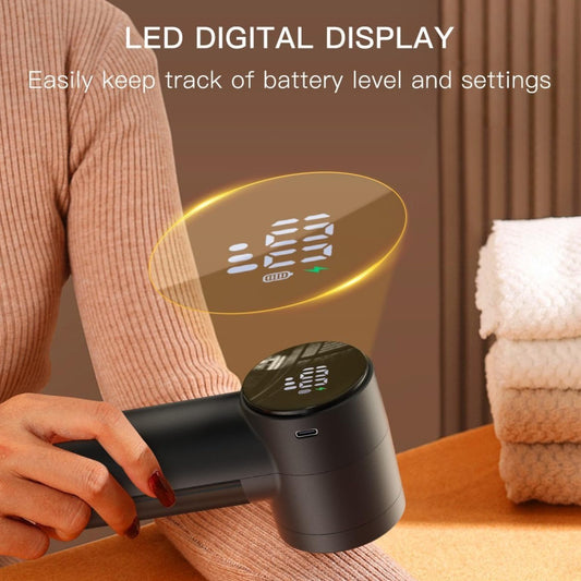 Rechargeable Electric Fabric Shaver & Lint Remover - 3-Speed Heavy-Duty Defuzzer Suitable for Sweaters, Clothes, Furniture, Couch - Clothes Shaver for Pill Removal, Fuzz Remover for Blankets, Jackets