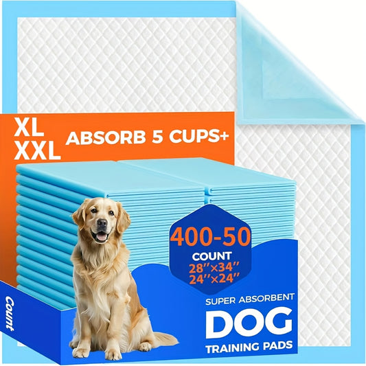 XXL (28*34 Inches)/XL (24*24 Inches) Extra Large Super Absorbent Puppy Pads - Leak-proof, Odor-resistant, Pet Pads, Convenient For Potty Training And Accident Management - Adult Care Pads - For Home Use, Simple And Convenient