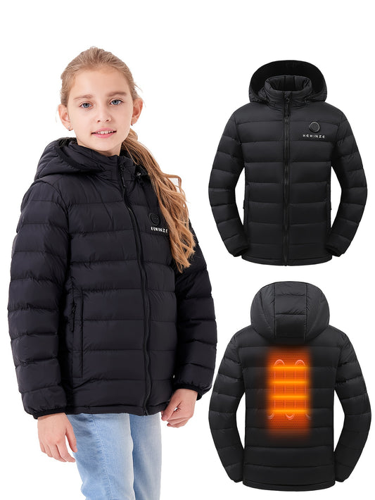 Girls' heated jacket Includes battery