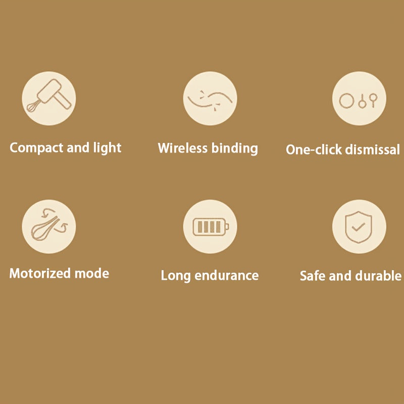 ISRBV-cordless Electric Egg Beater, Cream Whipper, Cake Baking Egg Beater, Ice Cream Mixer, Handheld Egg Beater, Stand-up Portable Mixer, Recommended Christmas And Thanksgiving Gifts, Suitable for Home/kitchen, Etc., Thanksgi