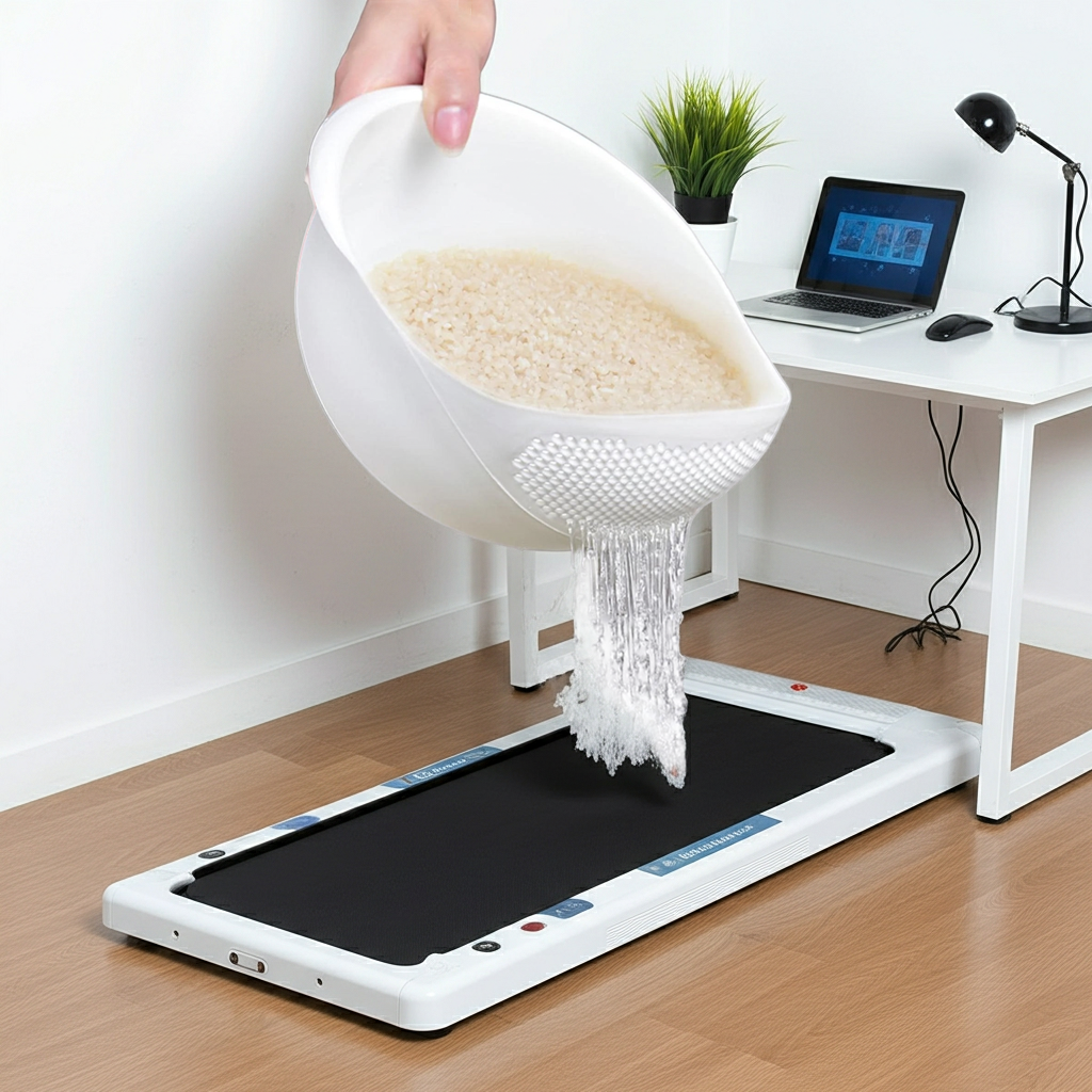 2-in-1 Walking Pad Mini Treadmill – Under Desk, LCD Screen, Bluetooth, Quiet, 250lb Max (BA04/06-A2) — view 14 of sports & fitness