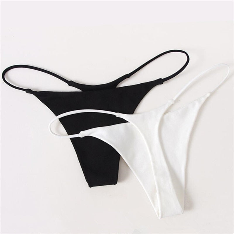 Camouflage Women Thongs and G Strings Cotton Sexy Printed Female