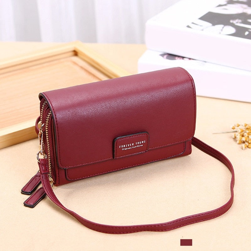 Women Messenger Bag Square Bag Cloth Pattern Turn Lock Mini Bag