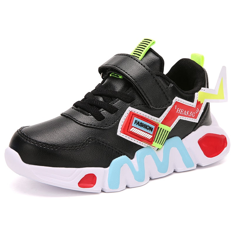 Cool Teenage Shoes Girls Boys Light Sport Shoes Children Cartoon